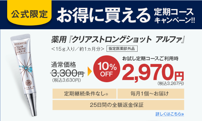 【衝撃】クリアストロングショットアルファは効果ないって嘘？徹底調査